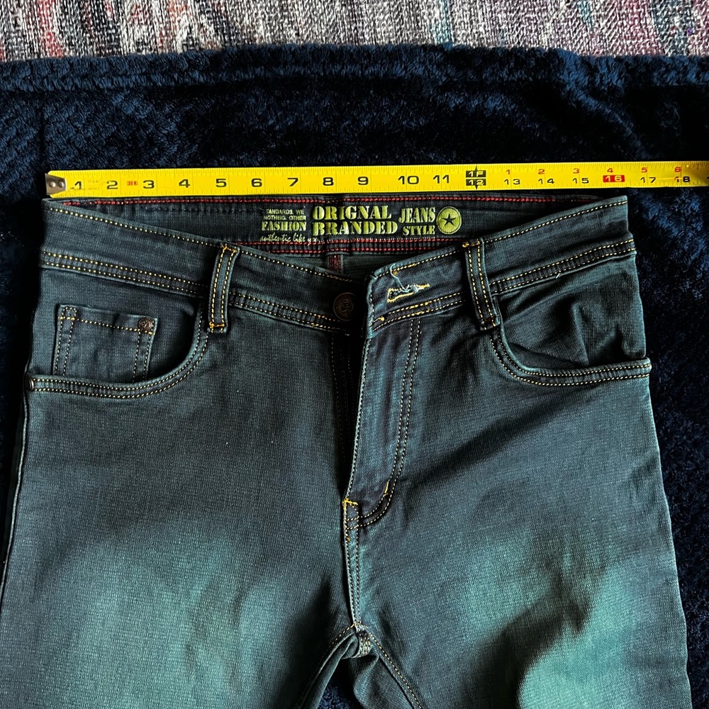 Diesel Men Jeans 32x31 Green Denim
Distressed Straight Made In Italy